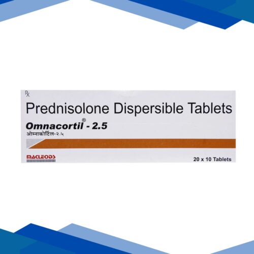 Omnacortil 2.5mg Tablet 10'S