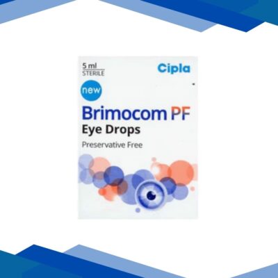 BRIMOCOM PF NEW PRESERVATIVE FREE Eye Drops 5ml
