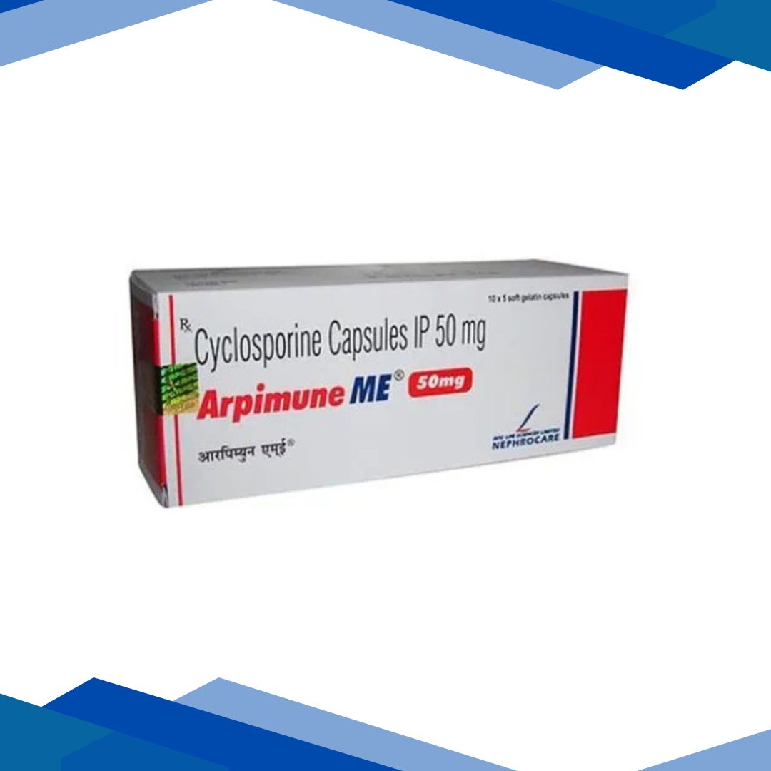 Arpimune ME 50mg Capsule 5'S
