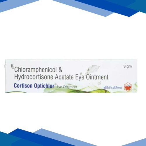 Cortison Optichlor Eye Ointment 3Gm