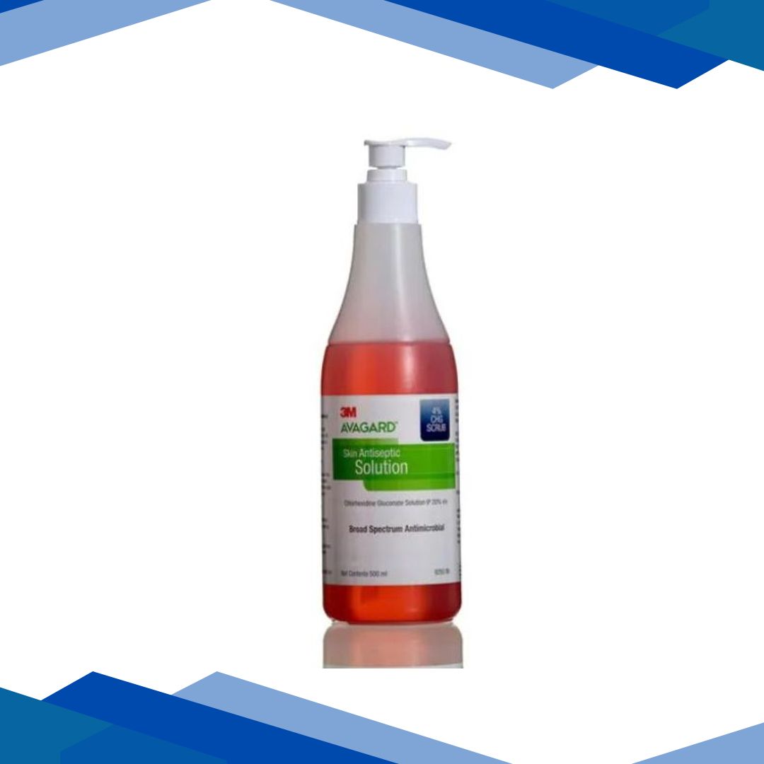 3M Avagard 4% CHG Hand Scrub Solution 500 ml