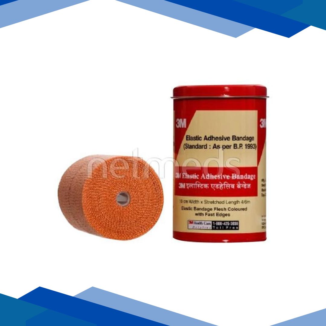 3M Elastic Adhesive Bandage (10 cm x 4/6 m)