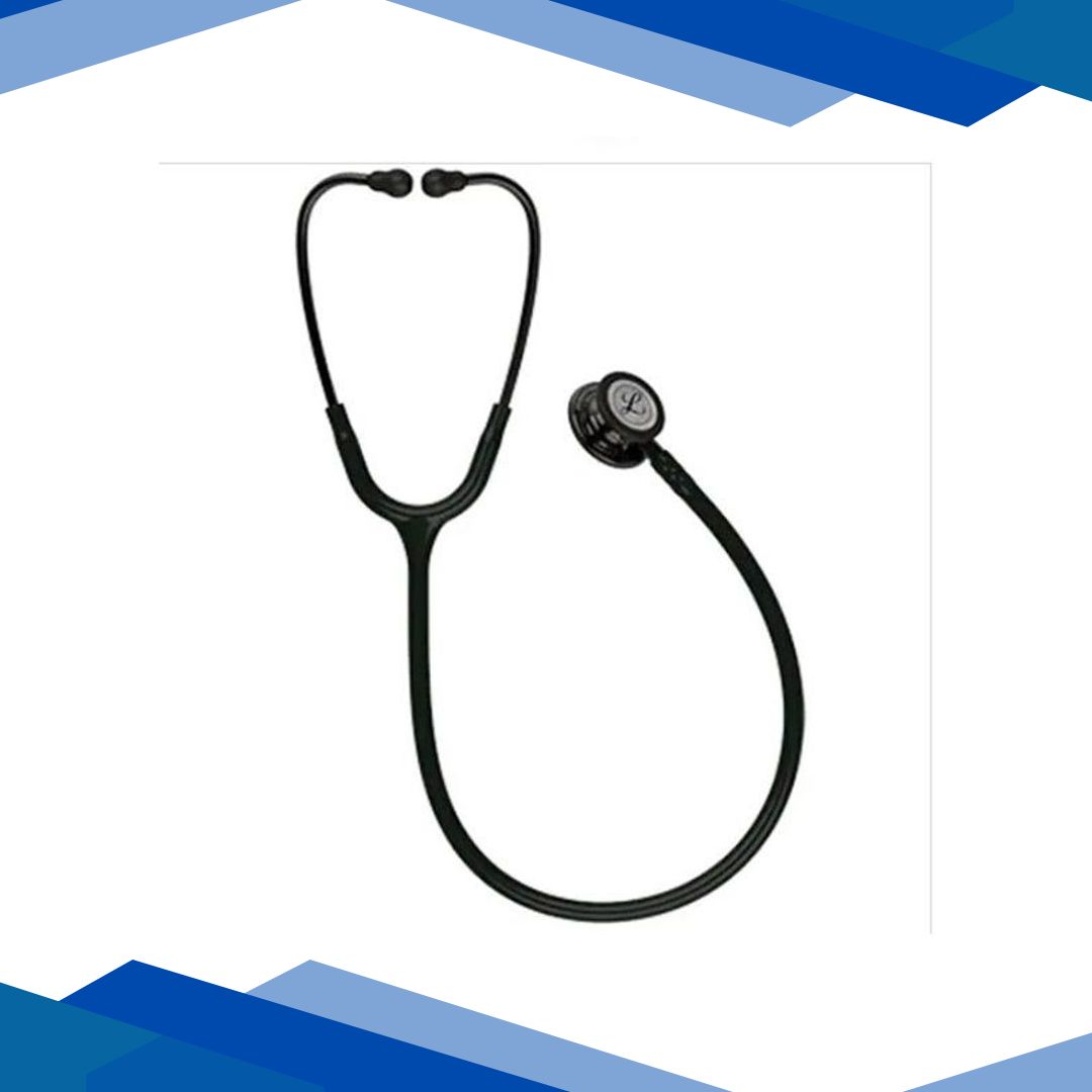 3M Littmann Classic III Stethoscope – Black with Smoke Chestpiece (5811)