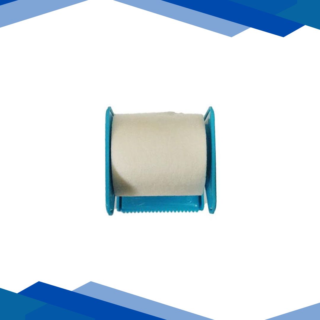 3M Micropore Adhesive Surgical Tape with Cutter – (5 cm x 9.14 m) (1535-2) 6’s