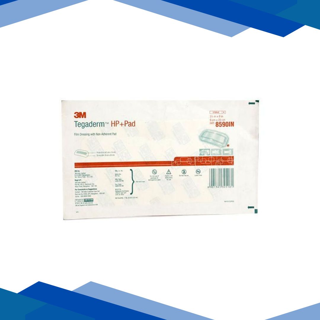 3M Tegaderm HP+Pad Film Dressing (8590IN)