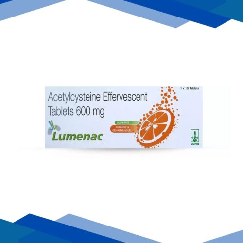 Lumenac 600mg Sugar Free Orange Flavour Tablet 10'S