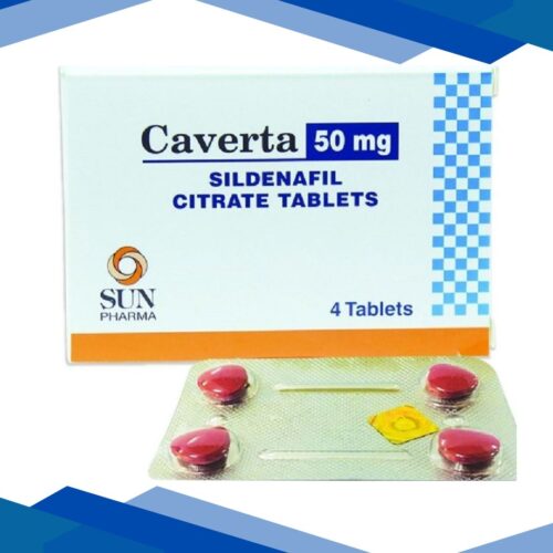 Caverta 50mg Tablet 4'S