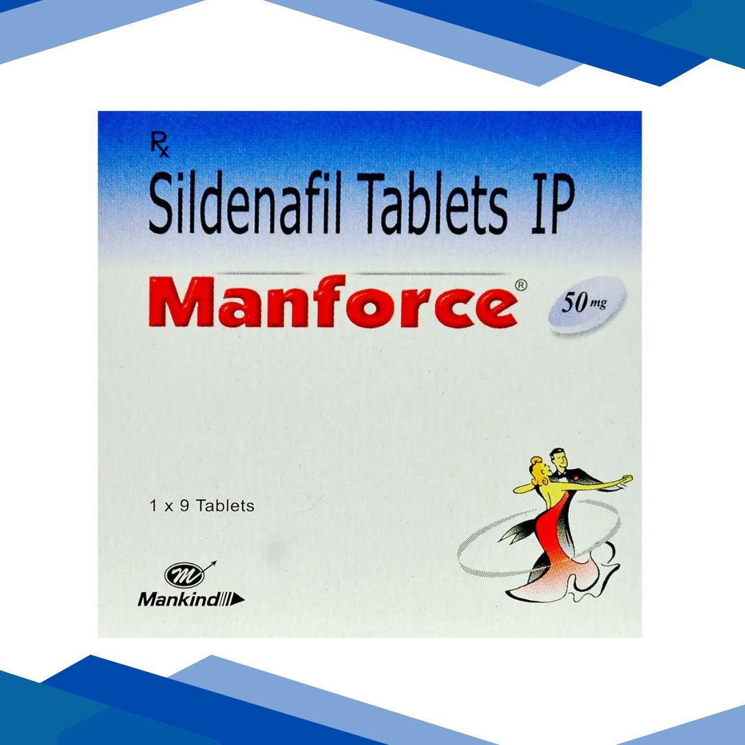 Manforce 50 Tablet 9's