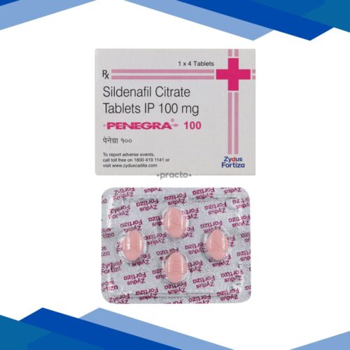 Penegra 100mg Tablet 4'S