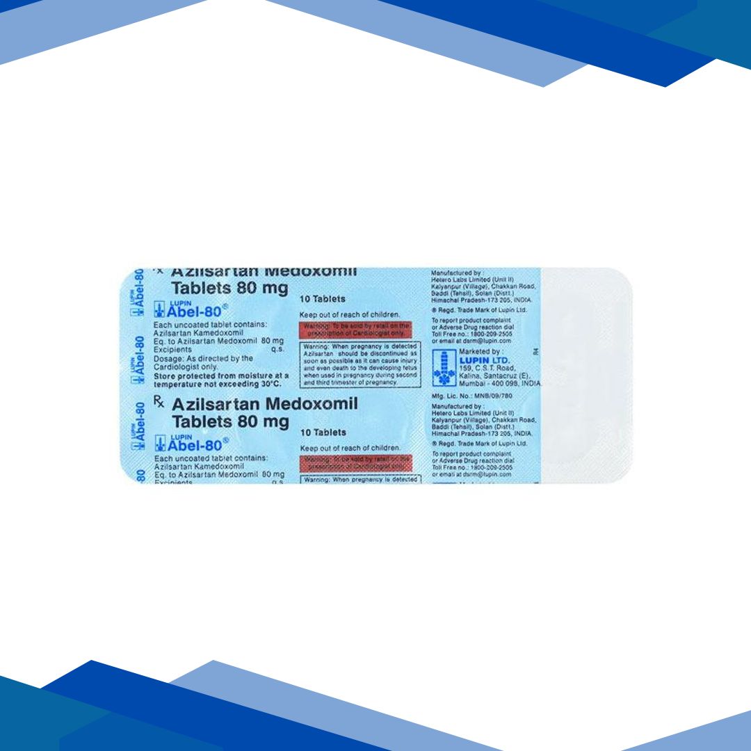 Abel 80mg Tablet 10’S