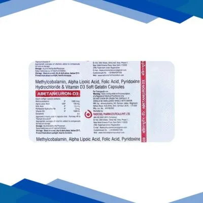 ABETANEURON D3 Softgel Capsule 10’s