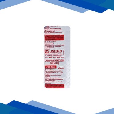 Abitol 4mg Tablet 10’S