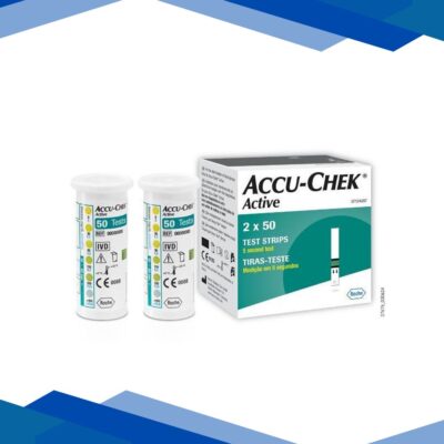 Accu-Chek Active Blood Glucose Test Strip 100’s