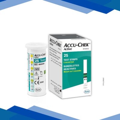 Accu-Chek Active Blood Glucose Test Strip 25’s