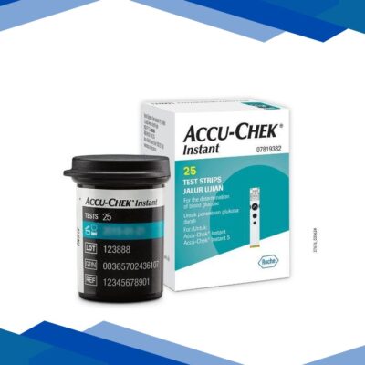 Accu-Chek Instant Blood Glucose Test Strips 25’s
