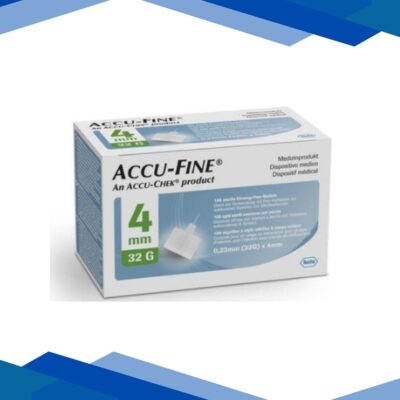 Accu-Fine Pen Needle (32 G x 4 mm) 100’s