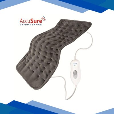 AccuSure Fabric Heating Pad – Grey (Regular) 1’s