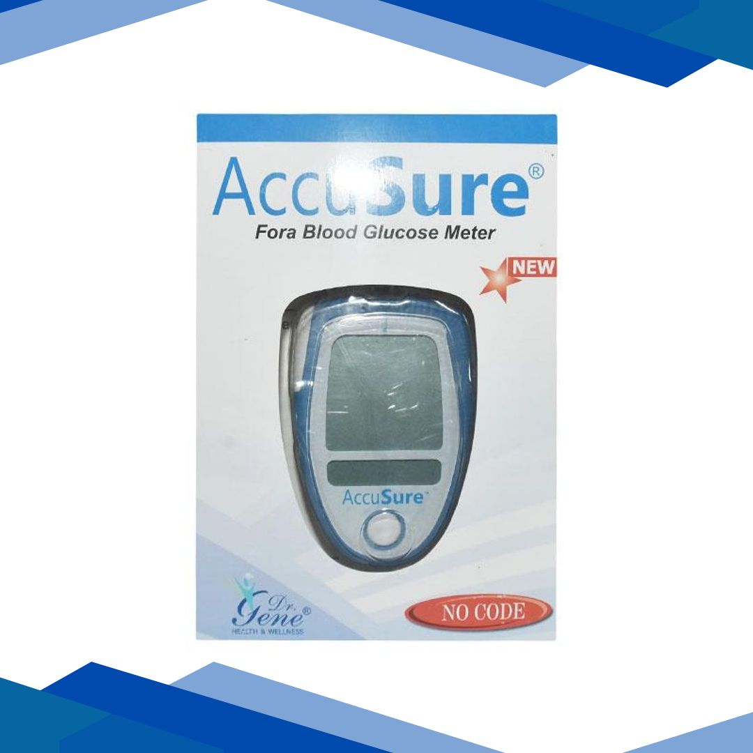 Accusure Fora Blood Glucose Monitor 1’s