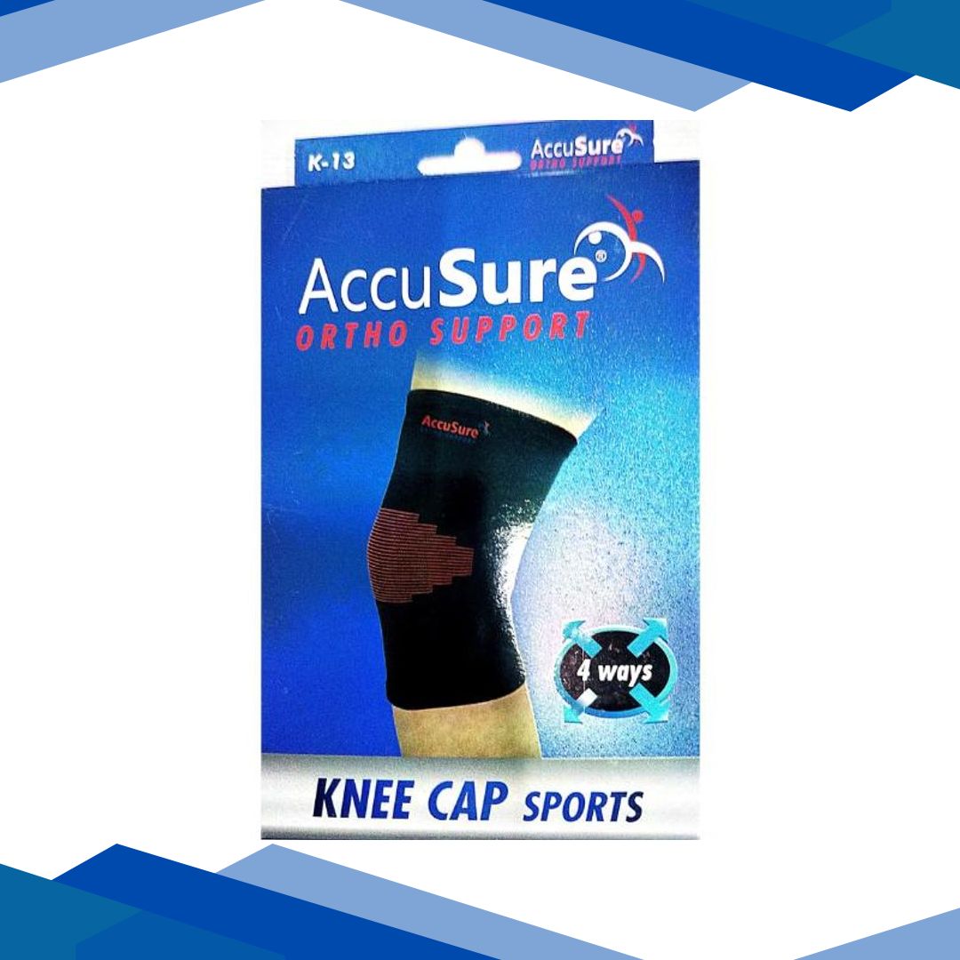 AccuSure Ortho Support Knee Cap Sports (K-13) (XL) 1 s