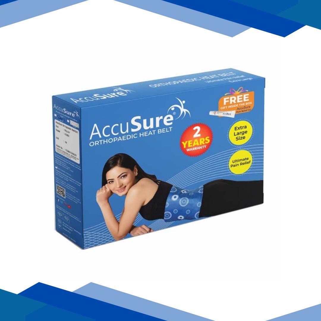 AccuSure Orthopaedic Fast Heating Belt – Blue (Regular) 1’s