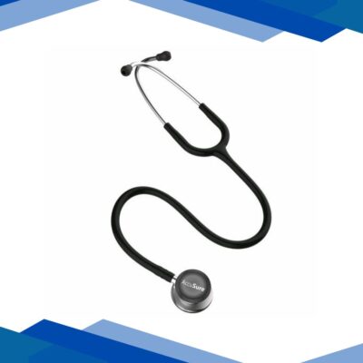 Accusure Stethoscope (ST01) – Black 1’s