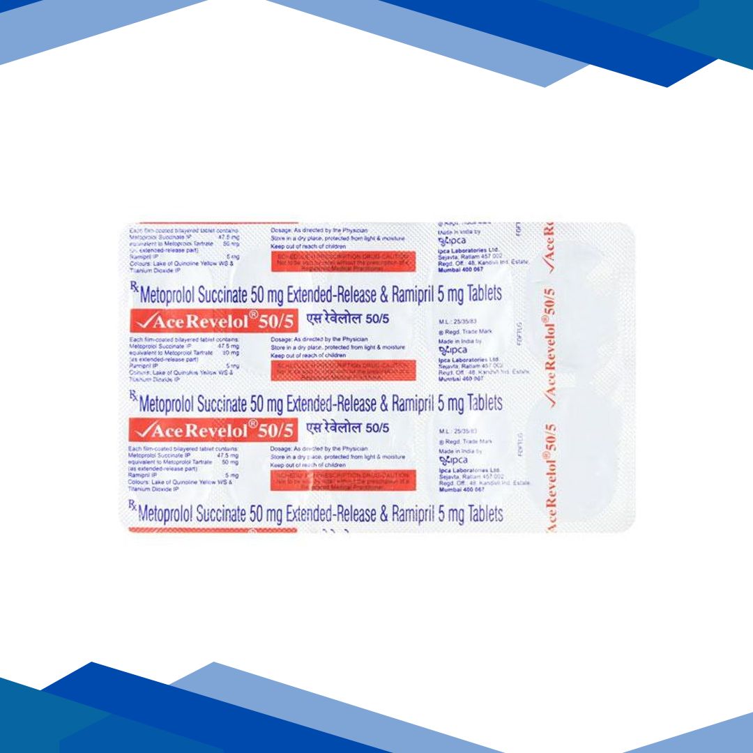 ACE Revelol 50/5mg Tablet 10’S