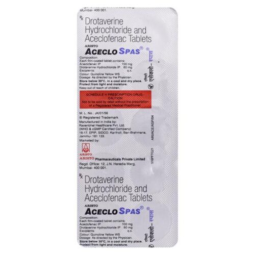 Aceclo Spas Tablet 10’S