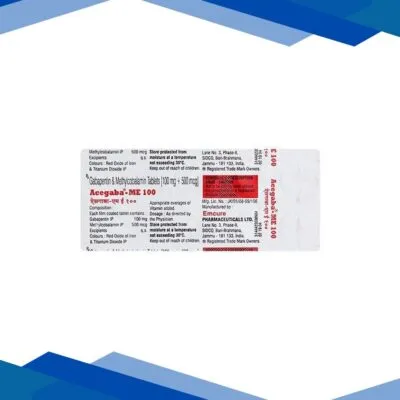 Acegaba ME 100mg Tablet 10’S