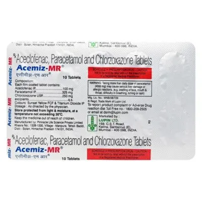 Acemiz MR Tablet 10’S