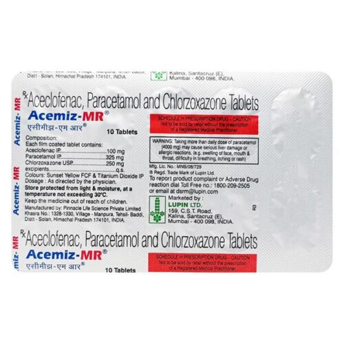 Acemiz MR Tablet 10’S