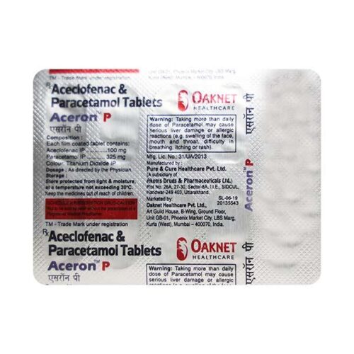 Aceron P Tablet 10’S