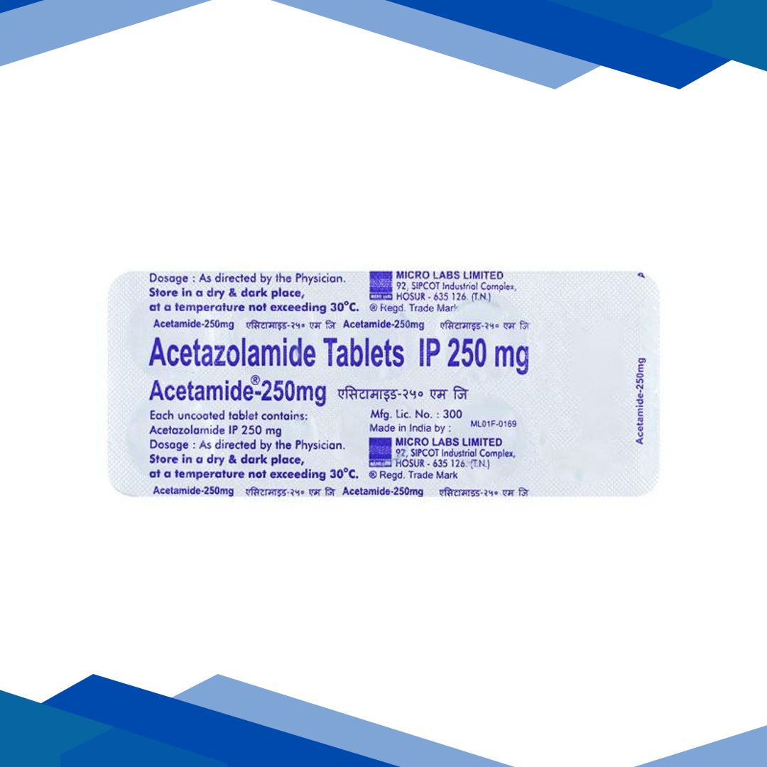 Acetamide 250mg Tablet 10’S
