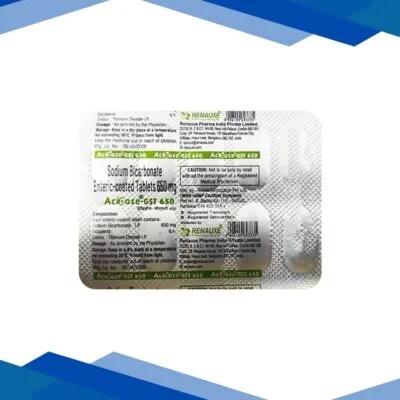 ACIDOSE GST 650 Tablet 10’s