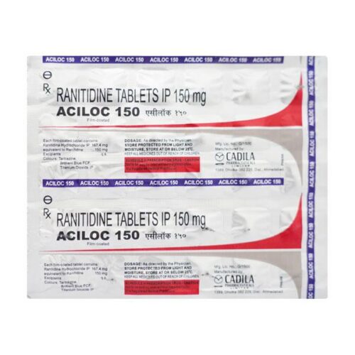 Aciloc 150mg Tablet 30'S