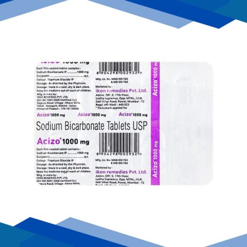 ACIZO 1000mg Tablet 10’s