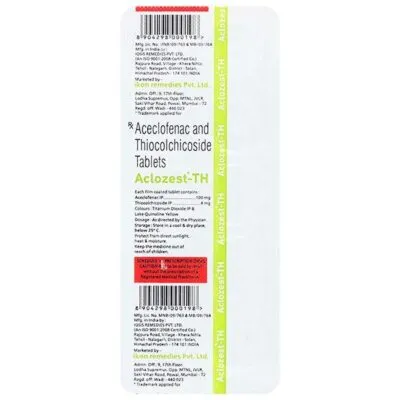 ACLOZEST TH 4 Tablet 10’s