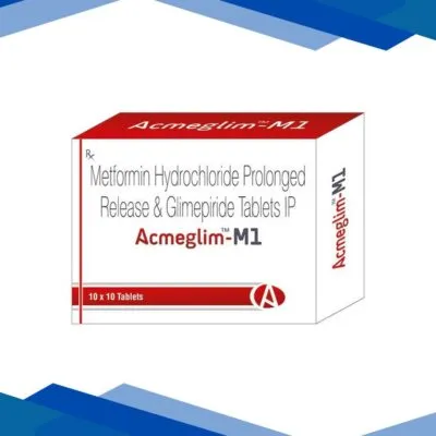 ACMEGLIM M 1 Tablet 10’s