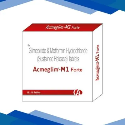 ACMEGLIM M1 FORTE Tablet 10’s