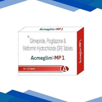 ACMEGLIM MP 1 Tablet 10’s