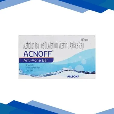 Acnoff Anti Acne Bar 100gm