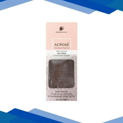 ACPOSE CLEANSES & BRIGHTENS GENTLE ACNE CARE Face Wash 100ml