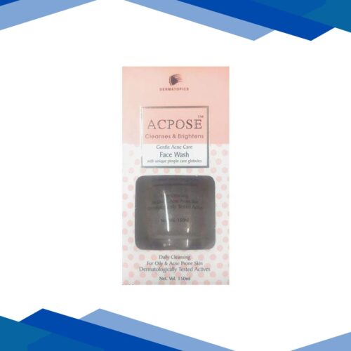 ACPOSE CLEANSES & BRIGHTENS GENTLE ACNE CARE Face Wash 150ml