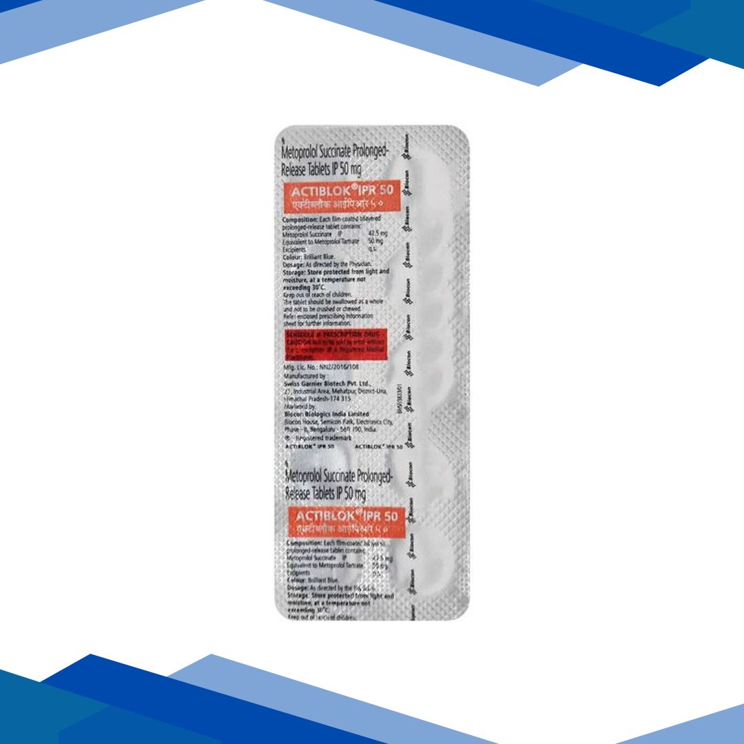 Actiblok Ipr 50mg Tablet 10’S