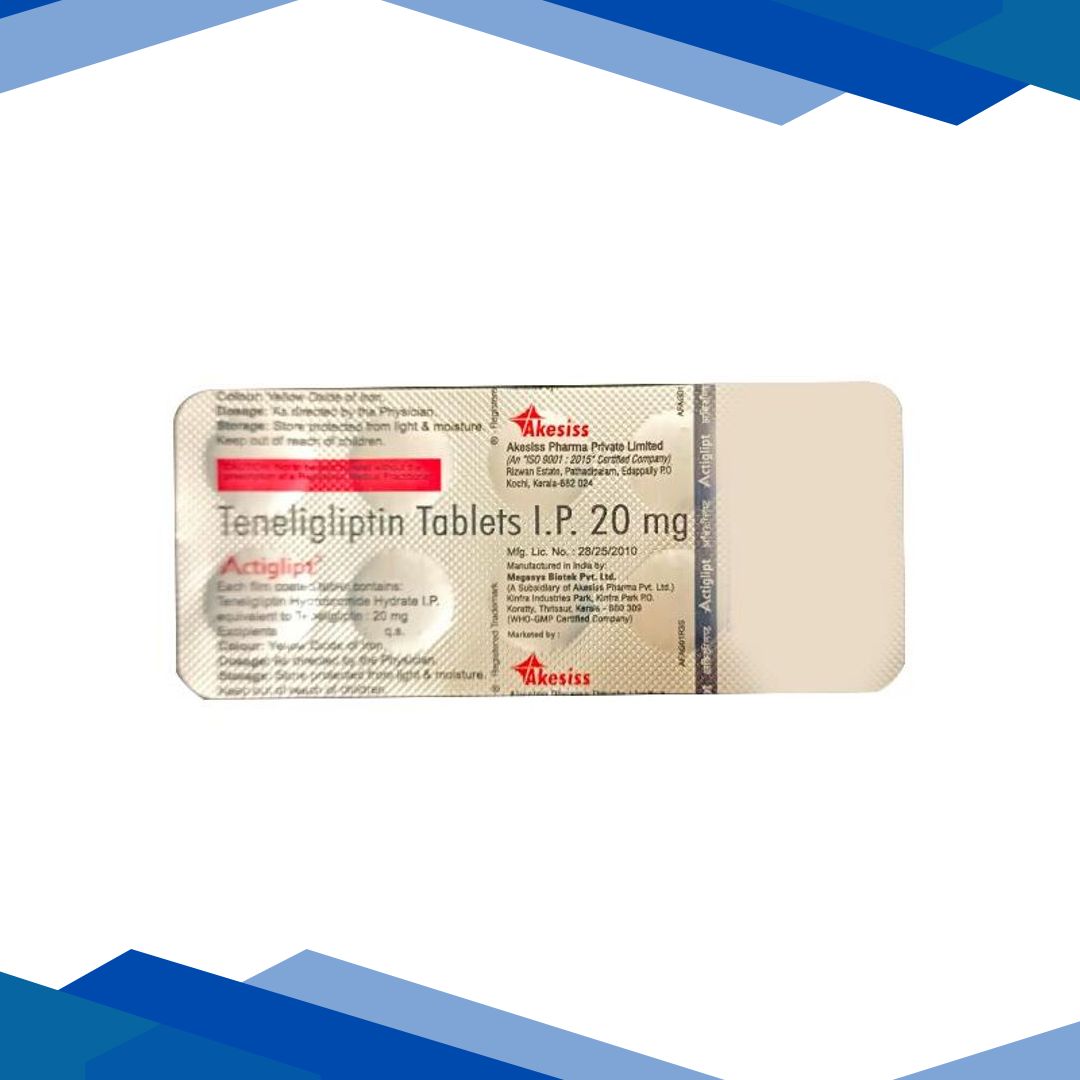 ACTIGLIPT 20mg Tablet 10’s