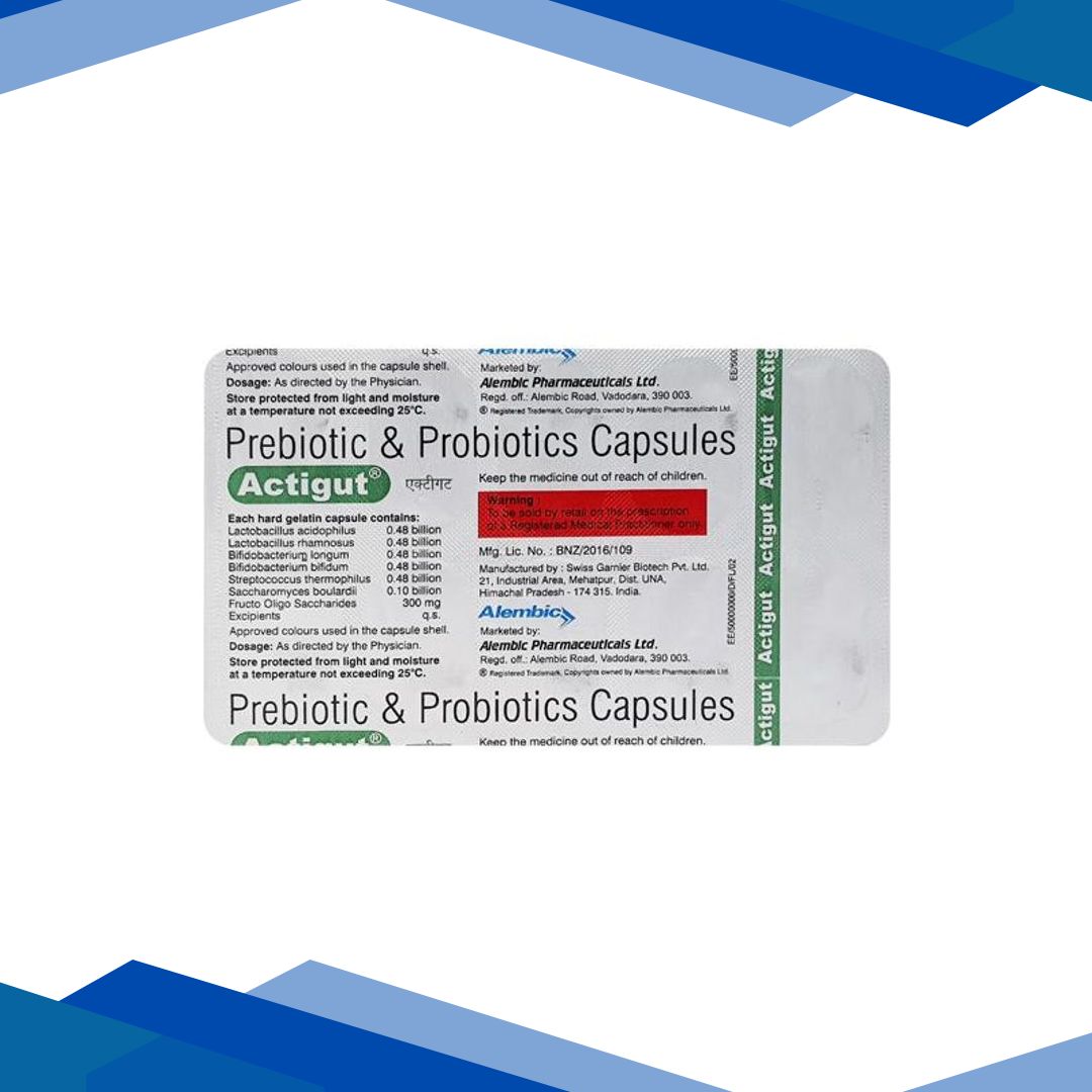 Actigut Capsule 10’S