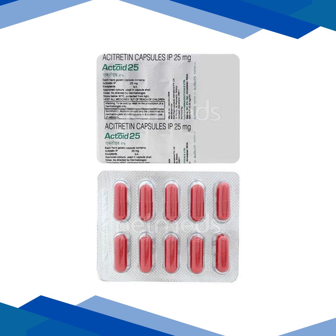 Actoid 25mg Capsule 10’S