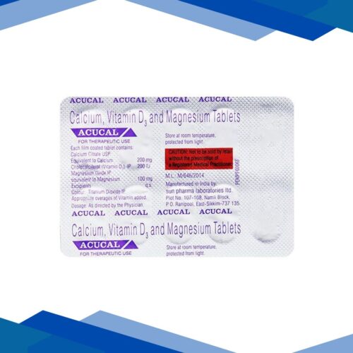 Acucal Tablet 10’S