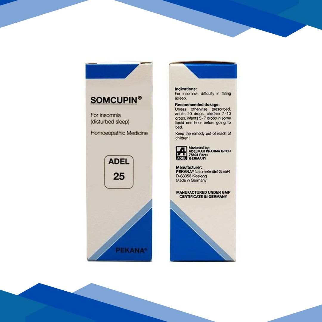 Adel 25 Somcupin SLEEP DISORDER Drops 20 ml