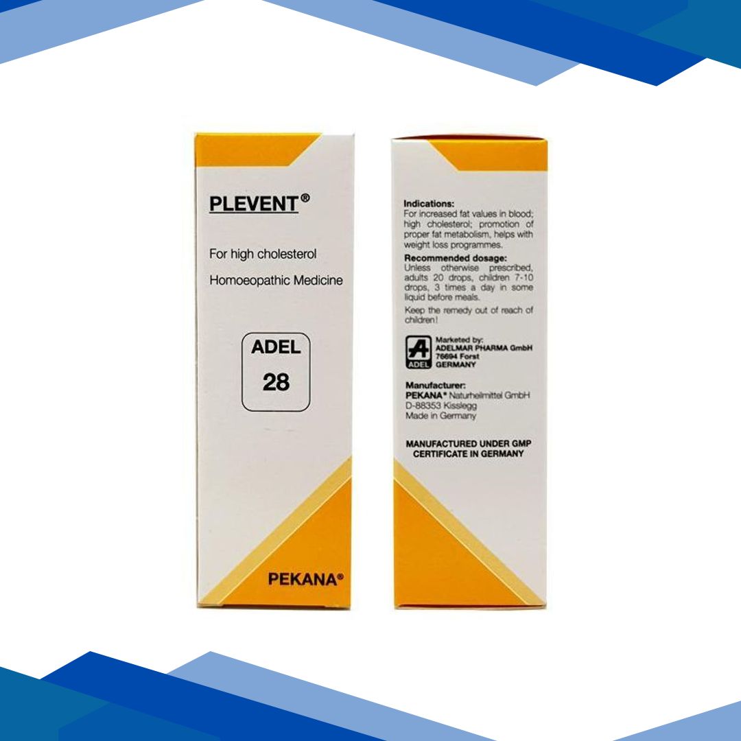 Adel 28 Plevent Cholesterol Management Drops 20 ml