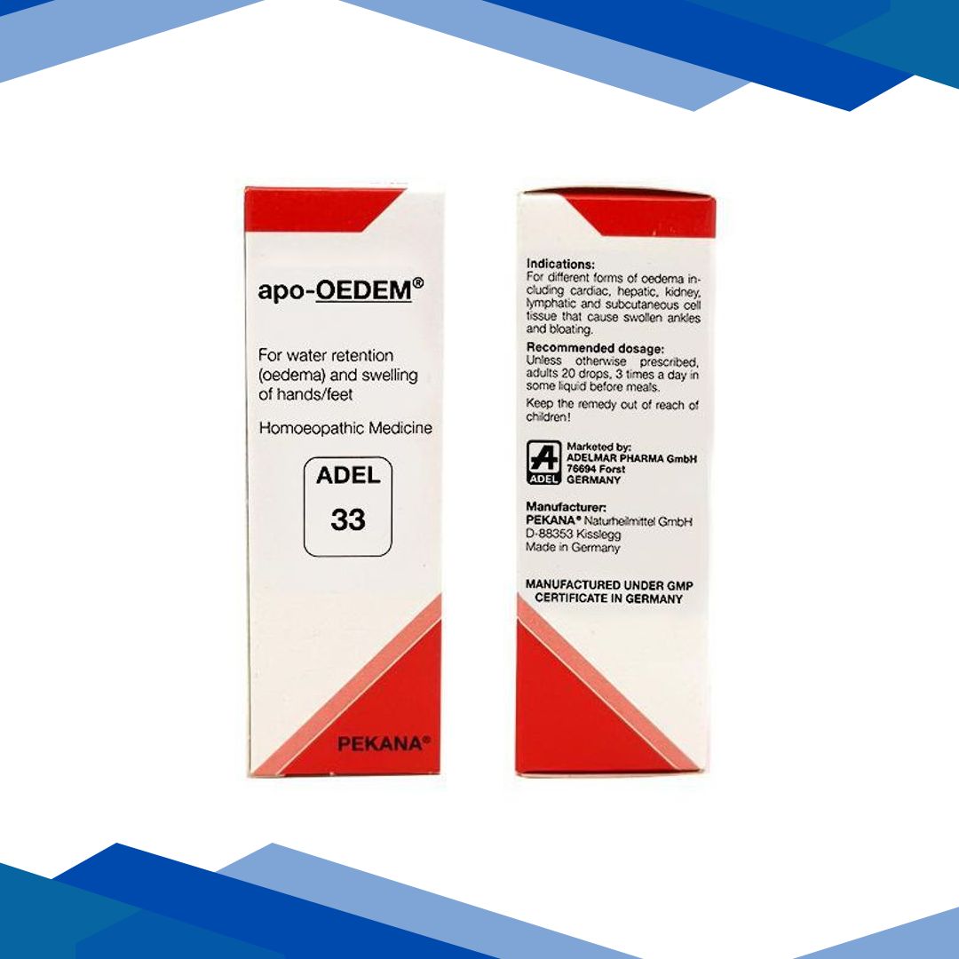 Adel 33 Apo Oedem Oedema Drops 20 ml